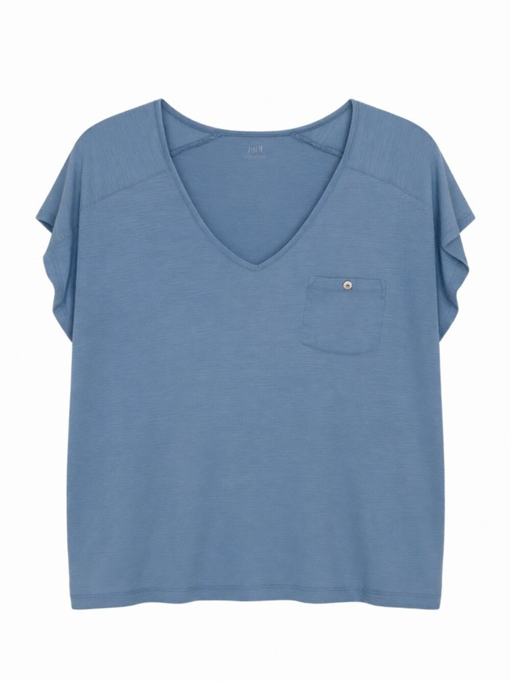 J. Jill V-Neck Pocket Tee Women's M